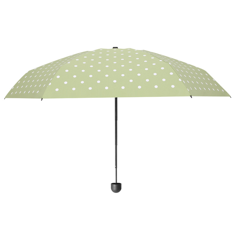 小清新五折晴雨两用折叠伞 防晒防紫外线遮阳伞 夏日活动小礼品