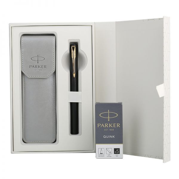 派克PARKER 威雅XL宝珠笔套装 宝珠笔+笔袋+墨囊 公司活动伴手礼