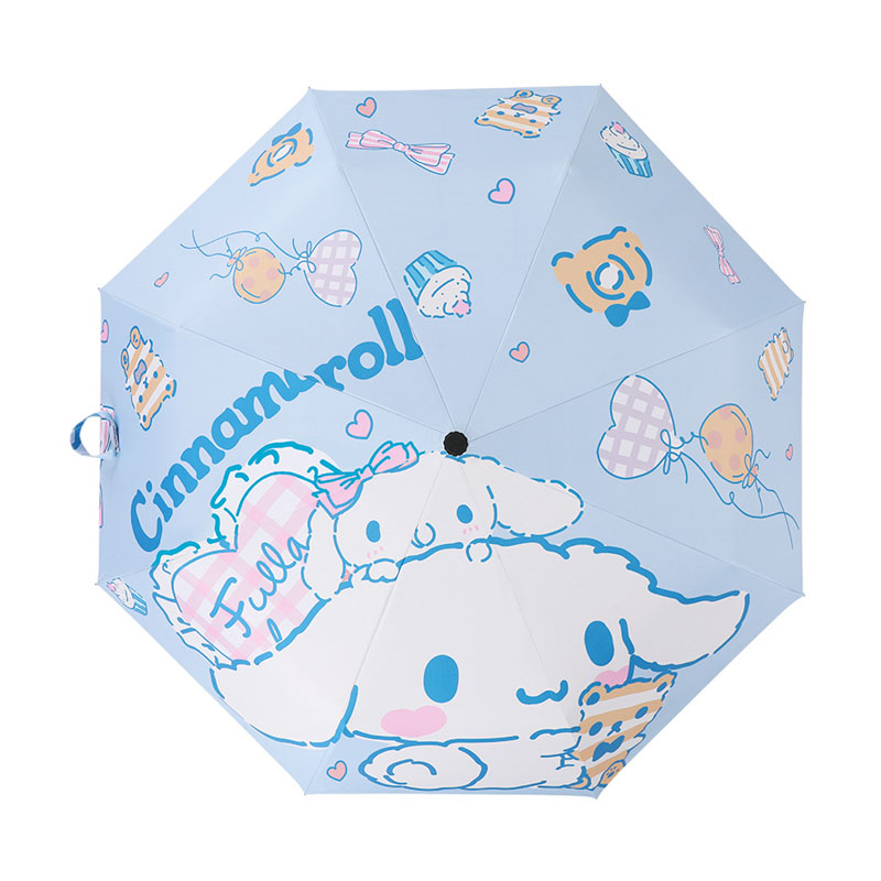 【玉桂狗】防紫外线遮阳折叠伞 小清新晴雨两用伞 夏日活动小礼品