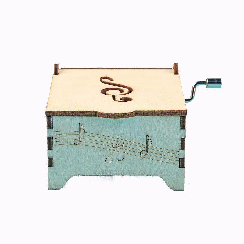 科技手工制作小发明手摇音乐盒 创意steam教育科学课材料包 科教礼品