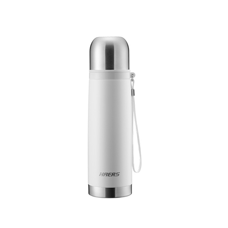 哈尔斯（HAERS） 吊带真空保温杯500ml 美观实用 答谢伴手礼