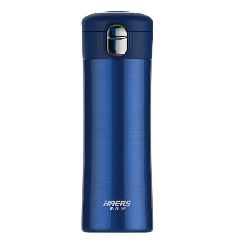 哈尔斯（HAERS）安全锁扣易启保温杯350ML 长效保温 答谢活动礼品