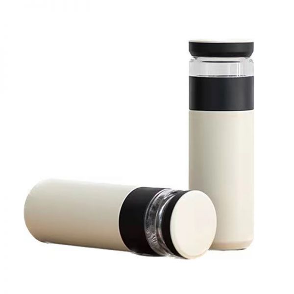 小米有品 趣家茶水分离保温泡茶杯520ml 大容量不锈钢随行杯水杯 送客户礼品