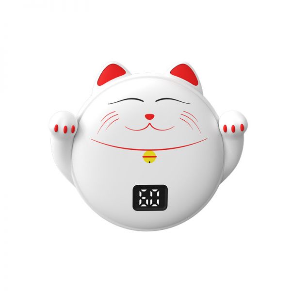 卡通创意二合一充电宝暖手宝10000毫安 usb便携迷你暖宝宝移动电源 圣诞礼品