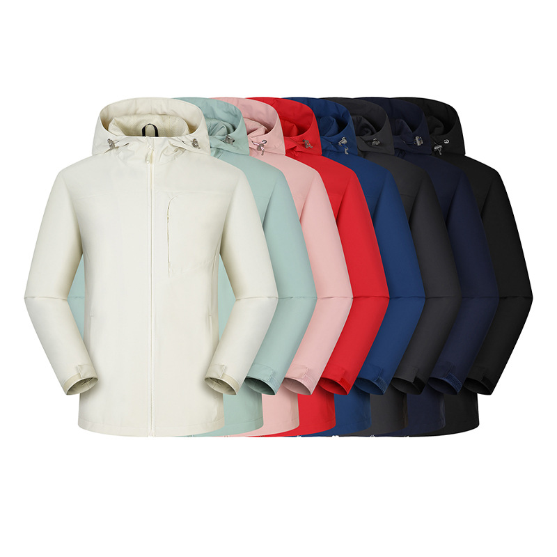 户外冲锋衣工作服 外套长袖工装风衣 定制logo