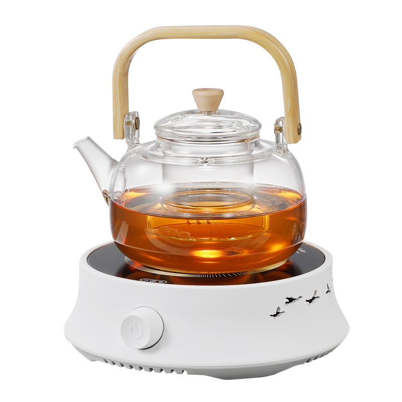 【雁南飞】极简家用静音电陶炉茶炉茶具 红外电热炉电茶炉蒸煮茶器烧水炉  送长辈礼品