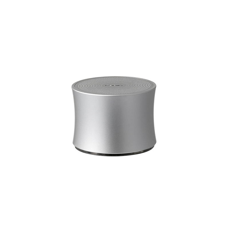 MINISO    金属重低音蓝牙音箱    送客户什么礼品好