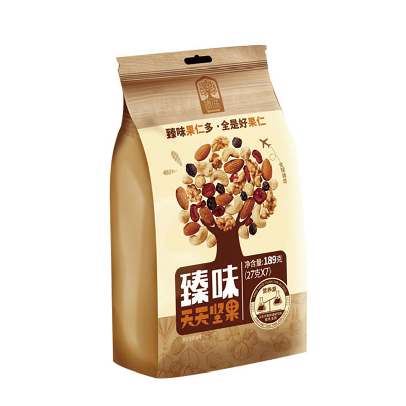 臻味坊 袋装天天坚果189g 坚果零食益生菌休闲食品 坚果福利礼品