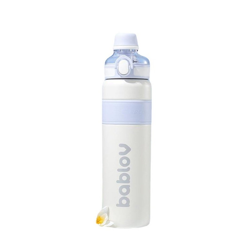 保温保冷水杯 吸管杯大容量水壶1L 公司员工礼物