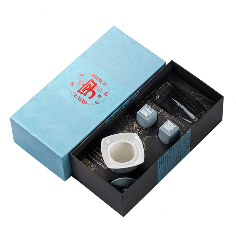 【旺顺双全】中式活字杯伴手礼 旺字杯+顺字杯+圆方壶+公道 创意茶具礼品
