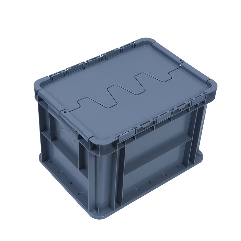 塑料物流周转箱    带盖加厚翻盖物流箱     礼品定制