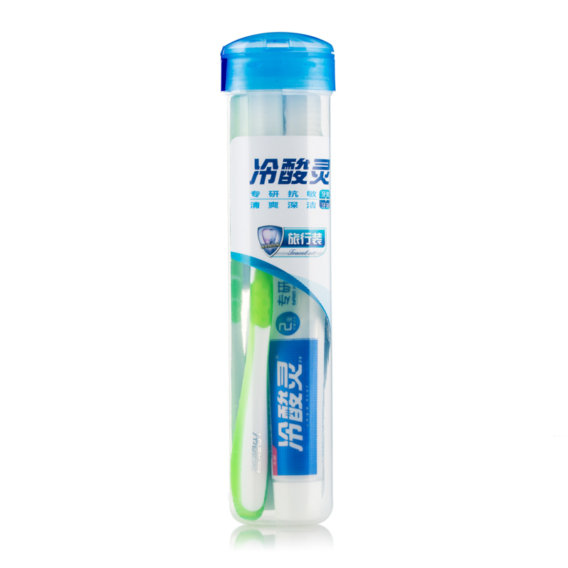 冷酸灵 便携牙刷牙膏旅行装 出差旅行牙刷 出游小礼品